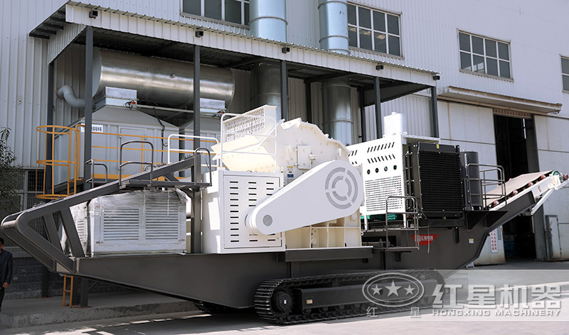 移動制砂機(jī)，石料加工成機(jī)制砂