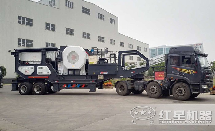 移動式礦石破碎機(jī)發(fā)貨圖