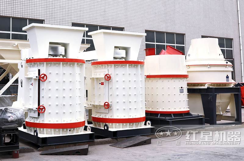 復(fù)合式石子制砂機(jī)，成品呈立方體狀，粒型好